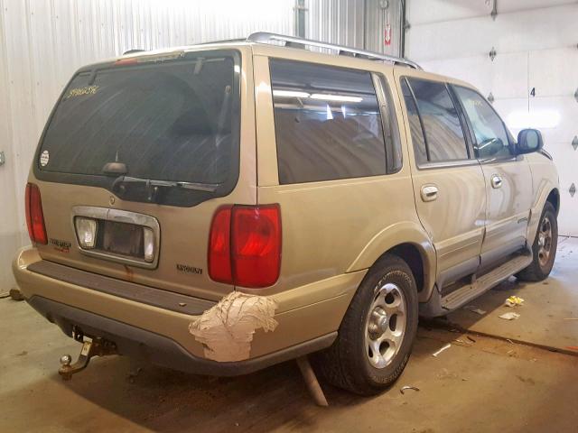 5LMPU28L7WLJ09990 - 1998 LINCOLN NAVIGATOR GOLD photo 4