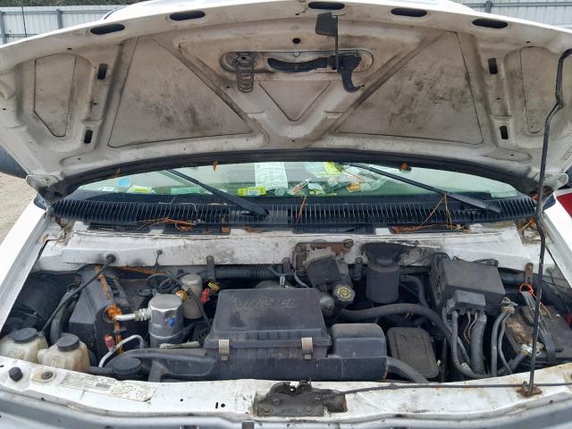 1GCDM19W5YB123943 - 2000 CHEVROLET ASTRO WHITE photo 7