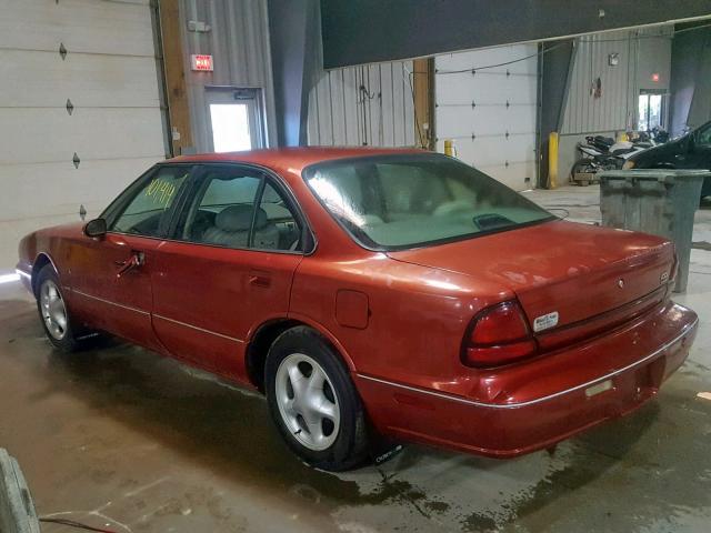 1G3HY52K9W4800529 - 1998 OLDSMOBILE LSS RED photo 3