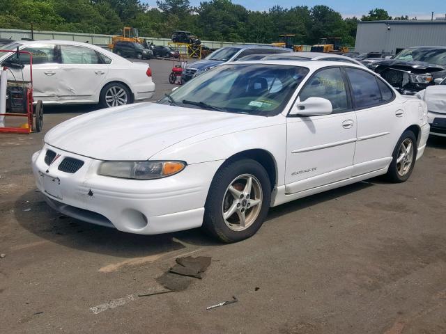 1G2WP52K0YF331028 - 2000 PONTIAC GRAND PRIX WHITE photo 2
