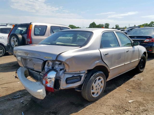 1YVGF22DX25300055 - 2002 MAZDA 626 ES SILVER photo 4