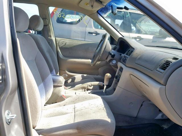 1YVGF22DX25300055 - 2002 MAZDA 626 ES SILVER photo 5