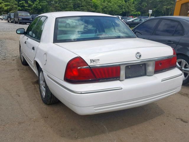 2MEFM74W1YX725639 - 2000 MERCURY GRAND MARQ WHITE photo 3