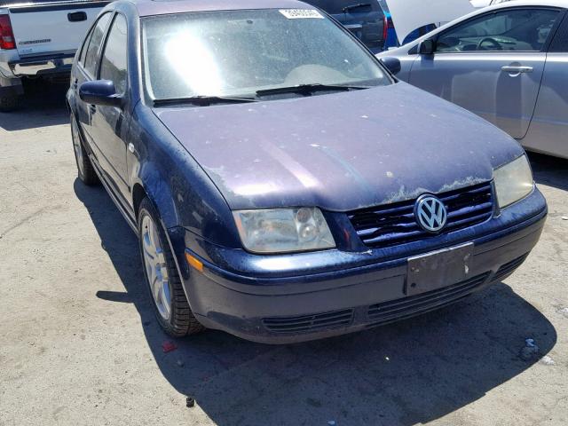 3VWSG69M91M220746 - 2001 VOLKSWAGEN JETTA GLS BLUE photo 1