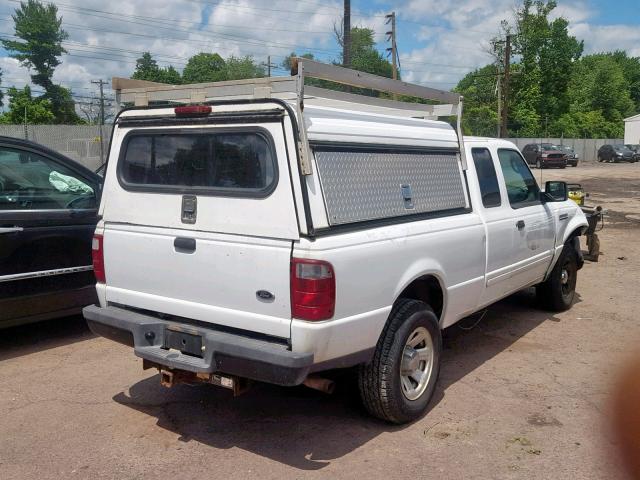 1FTYR14D38PA42290 - 2008 FORD RANGER SUP WHITE photo 4