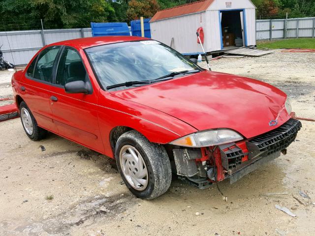 1G1JF5247W7134609 - 1998 CHEVROLET CAVALIER L RED photo 1