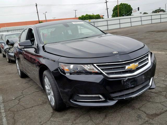 1G1105SA7JU101174 - 2018 CHEVROLET IMPALA LT BLACK photo 1