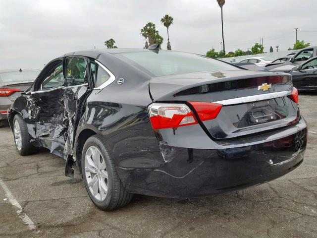 1G1105SA7JU101174 - 2018 CHEVROLET IMPALA LT BLACK photo 3