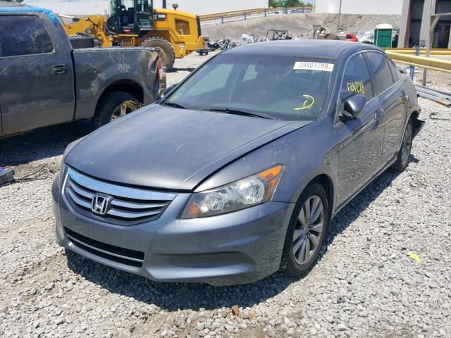 1HGCP2F84CA054287 - 2012 HONDA ACCORD EXL GRAY photo 2