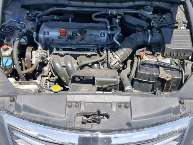 1HGCP2F84CA054287 - 2012 HONDA ACCORD EXL GRAY photo 7