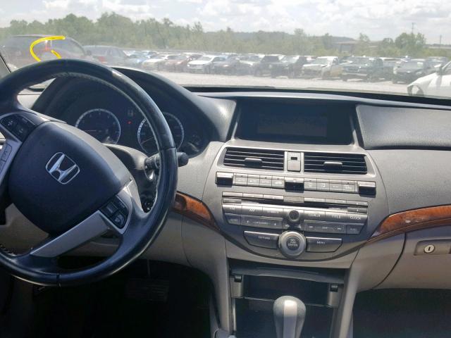 1HGCP2F84CA054287 - 2012 HONDA ACCORD EXL GRAY photo 9