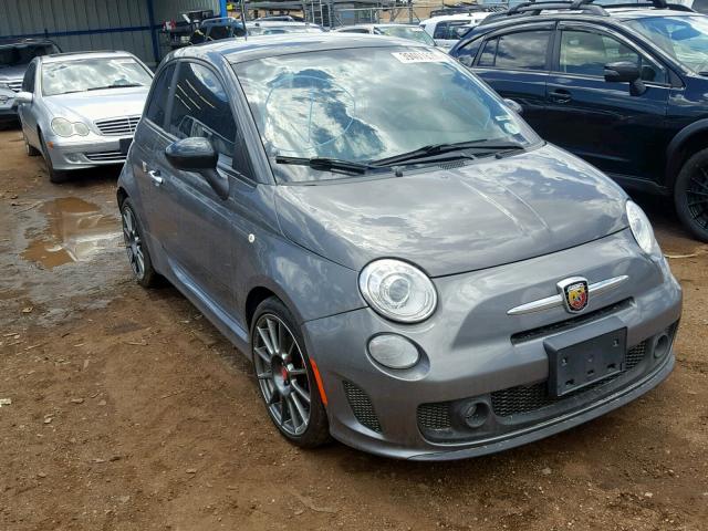 3C3CFFFH0DT612921 - 2013 FIAT 500 ABARTH GRAY photo 1