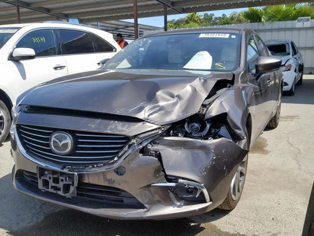 JM1GL1X50H1111392 - 2017 MAZDA 6 GRAND TO BROWN photo 2