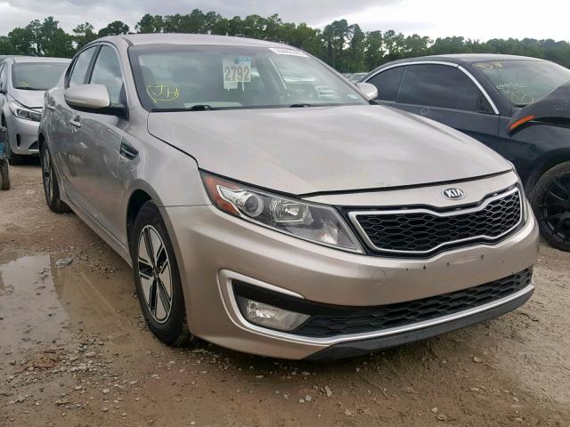 KNAGM4AD7C5036543 - 2012 KIA OPTIMA HYB SILVER photo 1