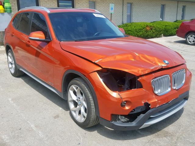 WBAVM1C51EVW51331 - 2014 BMW X1 SDRIVE2 ORANGE photo 1