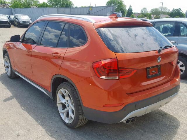 WBAVM1C51EVW51331 - 2014 BMW X1 SDRIVE2 ORANGE photo 3