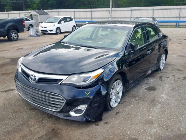 4T1BK1EB6EU093735 - 2014 TOYOTA AVALON BAS BLACK photo 2