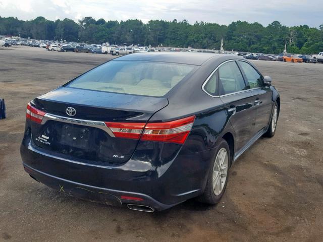 4T1BK1EB6EU093735 - 2014 TOYOTA AVALON BAS BLACK photo 4