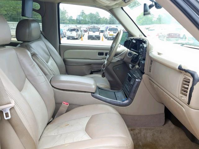 1GKEK63U04J133511 - 2004 GMC YUKON DENA WHITE photo 5