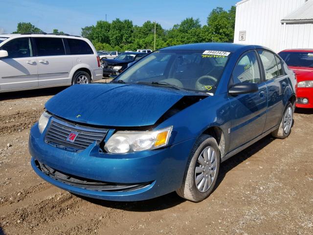 1G8AJ52F95Z160827 - 2005 SATURN ION LEVEL BLUE photo 2