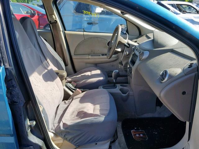1G8AJ52F95Z160827 - 2005 SATURN ION LEVEL BLUE photo 5