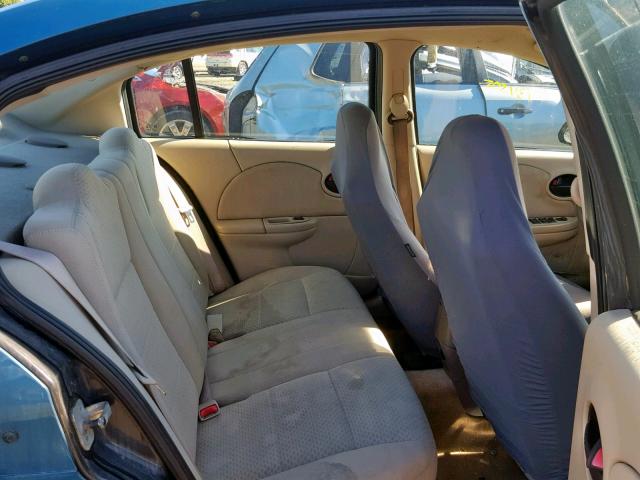 1G8AJ52F95Z160827 - 2005 SATURN ION LEVEL BLUE photo 6