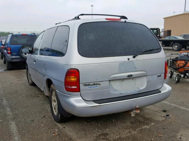 2FMZA5148WBE16190 - 1998 FORD WINDSTAR W SILVER photo 3