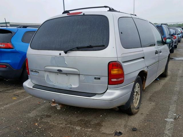 2FMZA5148WBE16190 - 1998 FORD WINDSTAR W SILVER photo 4