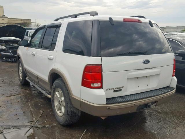 1FMZU64K23UA84681 - 2003 FORD EXPLORER E WHITE photo 3