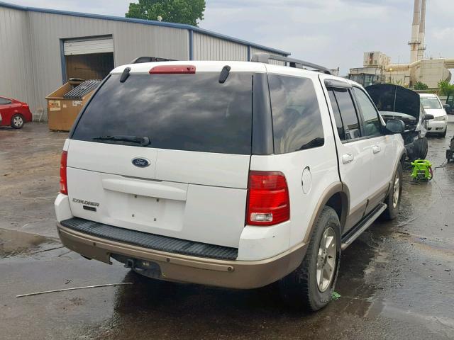 1FMZU64K23UA84681 - 2003 FORD EXPLORER E WHITE photo 4