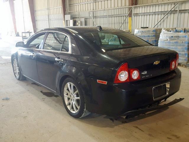 1G1ZE5E0XCF154045 - 2012 CHEVROLET MALIBU LTZ შავი ფოტო 3