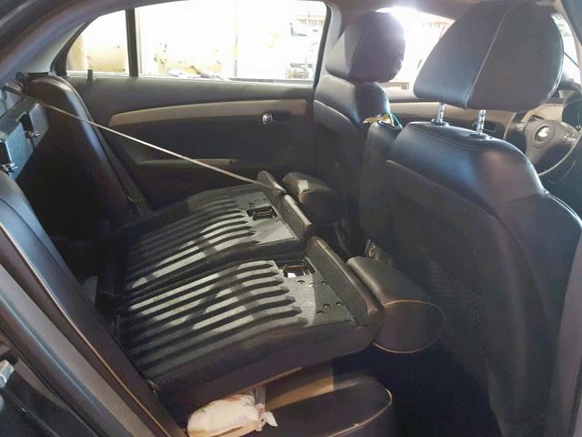 1G1ZE5E0XCF154045 - 2012 CHEVROLET MALIBU LTZ შავი ფოტო 6