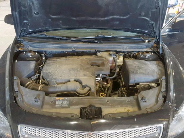 1G1ZE5E0XCF154045 - 2012 CHEVROLET MALIBU LTZ შავი ფოტო 7