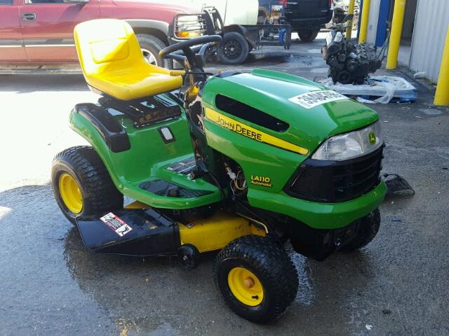 GX0110A047280 - 2007 JOHN DEERE LA105 GREEN photo 1