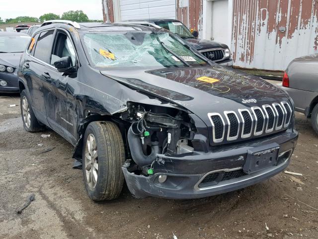 1C4PJMDS1GW245962 - 2016 JEEP CHEROKEE L BLACK photo 1