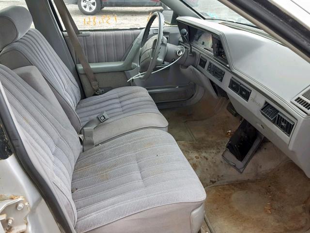 1G3AG55M0R6335732 - 1994 OLDSMOBILE CUTLASS CI ნაცრისფერი ფოტო 5