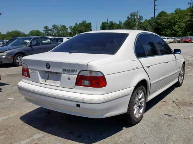 WBADT33473GF43852 - 2003 BMW 525 I WHITE photo 4