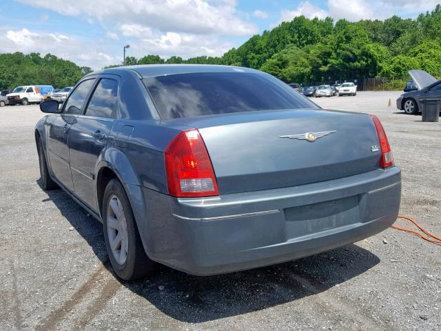 2C3JA53G75H592186 - 2005 CHRYSLER 300 TOURIN BLUE photo 3