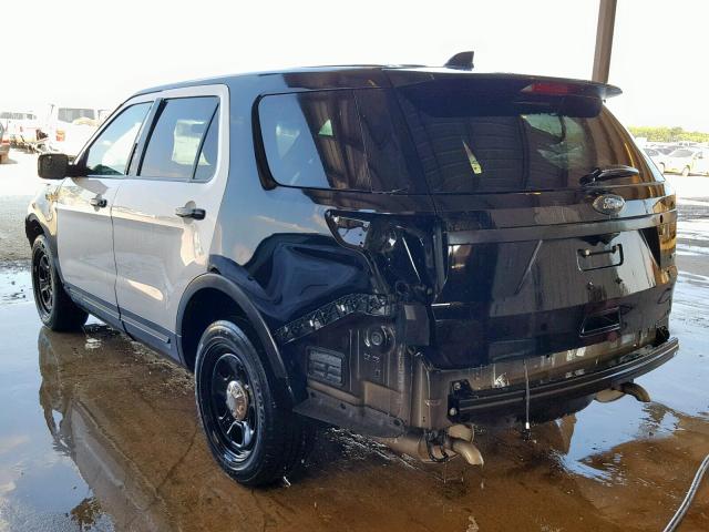 1FM5K8AR7HGB33655 - 2017 FORD EXPLORER P TWO TONE photo 3