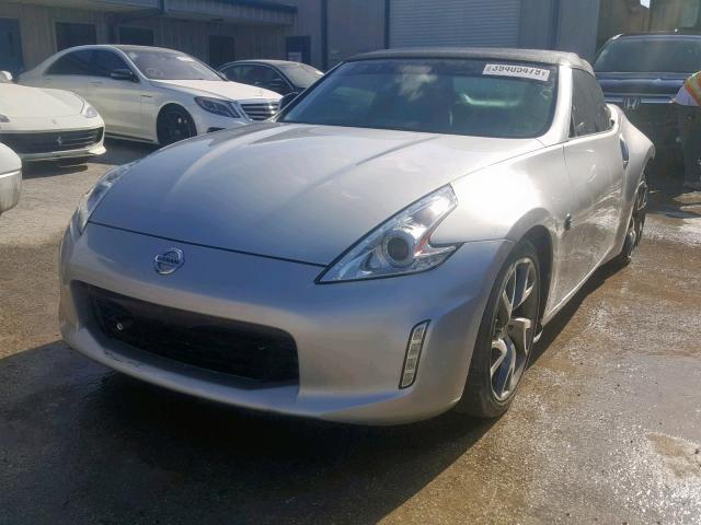 JN1AZ4FH5EM620490 - 2014 NISSAN 370Z BASE SILVER photo 2