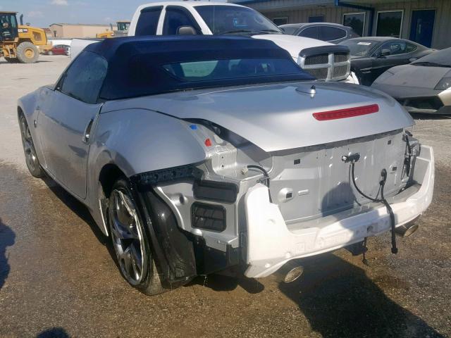 JN1AZ4FH5EM620490 - 2014 NISSAN 370Z BASE SILVER photo 3