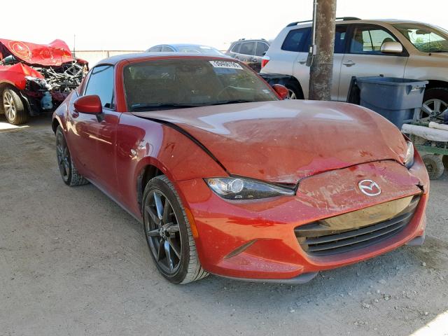 JM1NDAM76H0103586 - 2017 MAZDA MX-5 MIATA RED photo 1