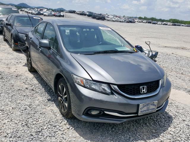 19XFB2F96DE061923 - 2013 HONDA CIVIC EXL 灰色 照片 1