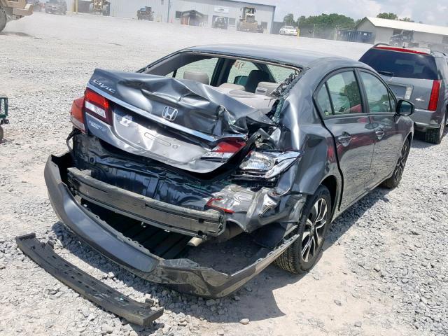 19XFB2F96DE061923 - 2013 HONDA CIVIC EXL 灰色 照片 4