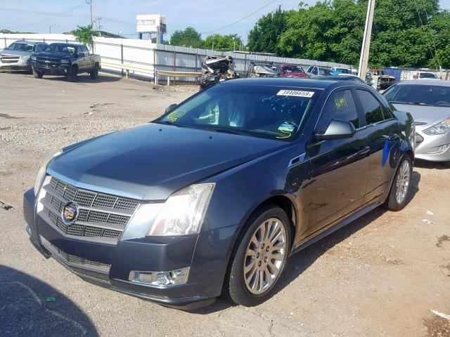 1G6DJ5EY4B0140004 - 2011 CADILLAC CTS PERFOR GRAY photo 2