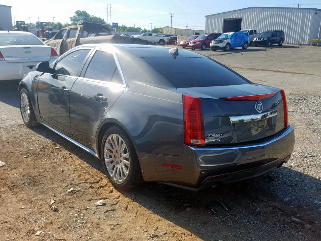 1G6DJ5EY4B0140004 - 2011 CADILLAC CTS PERFOR GRAY photo 3