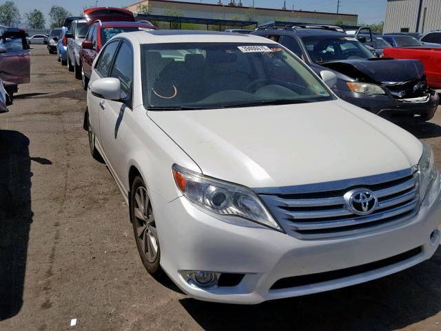 4T1BK3DB5BU372523 - 2011 TOYOTA AVALON BAS WHITE photo 1