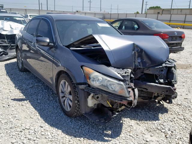 1HGCP2F81BA049918 - 2011 HONDA ACCORD EXL GRAY photo 1