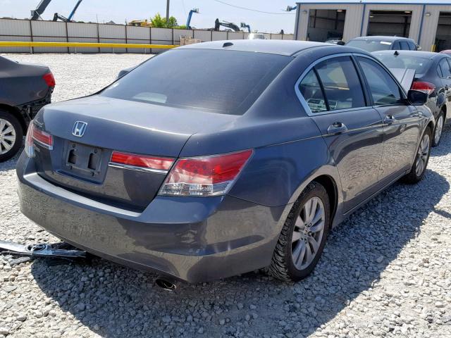 1HGCP2F81BA049918 - 2011 HONDA ACCORD EXL GRAY photo 4