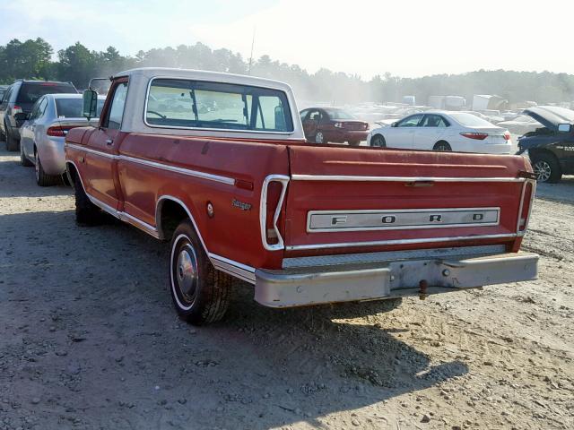 F10YC067796 - 1973 FORD F-150 RED photo 3